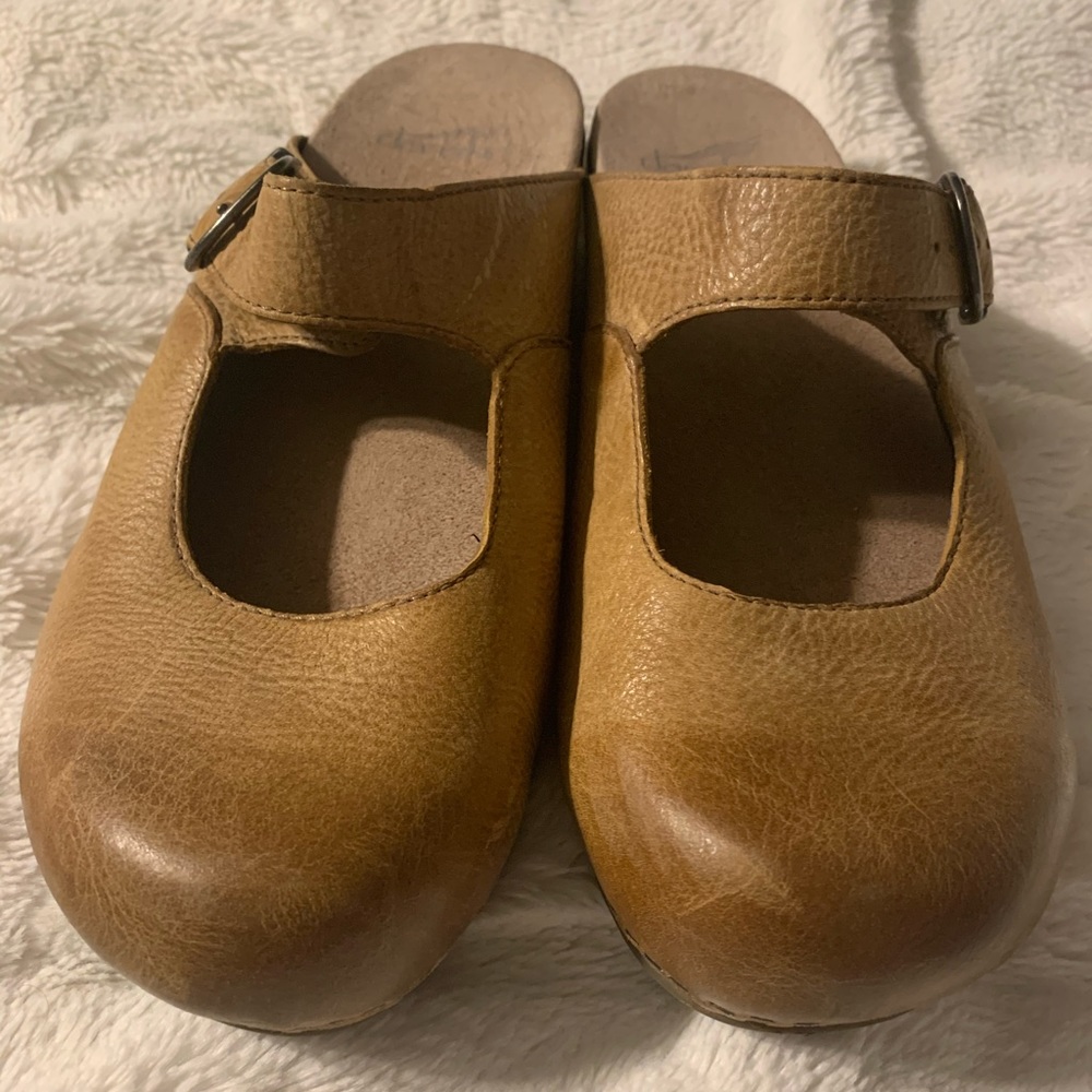 Dansko Womans Leather Clogs